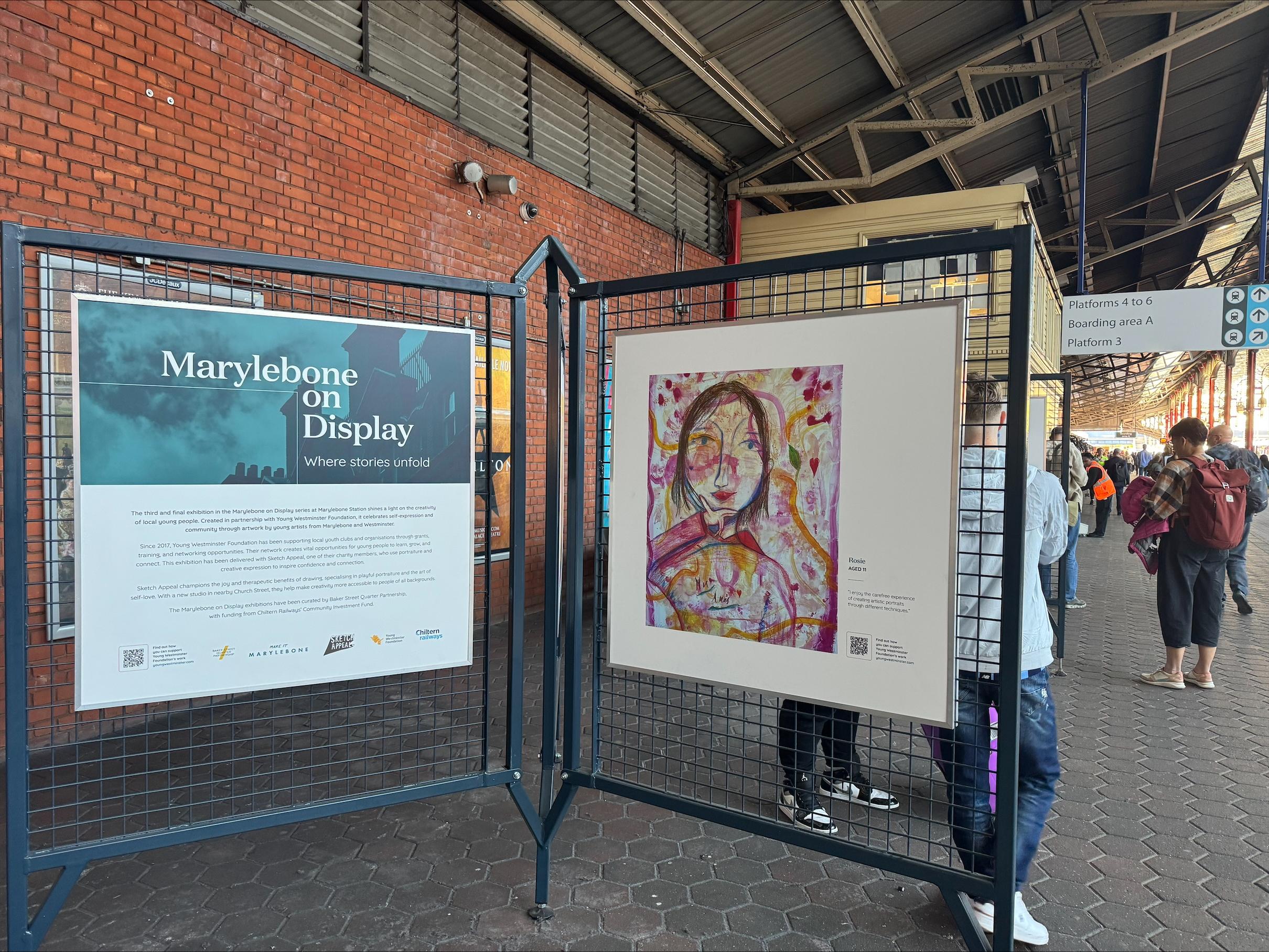 Marylebone on Display Art Exhibition by Sketch Appeal